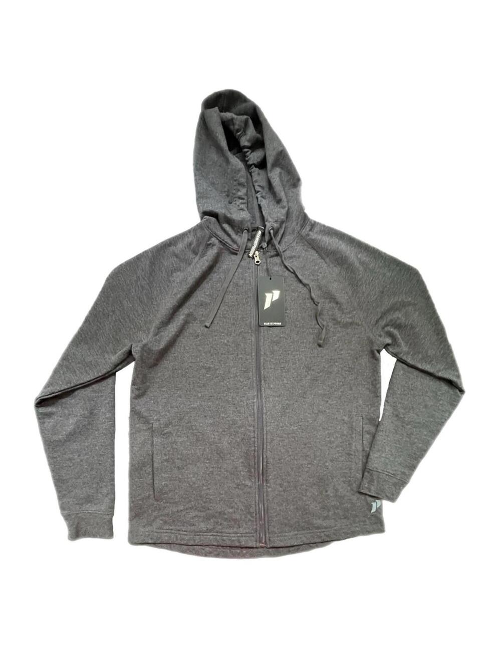 New 1st PHORM Dark Gray Men’s Zip-Up Hoodie -S